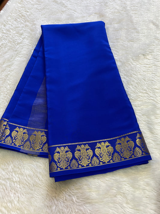 Ganda Berunda : Solid royal blue