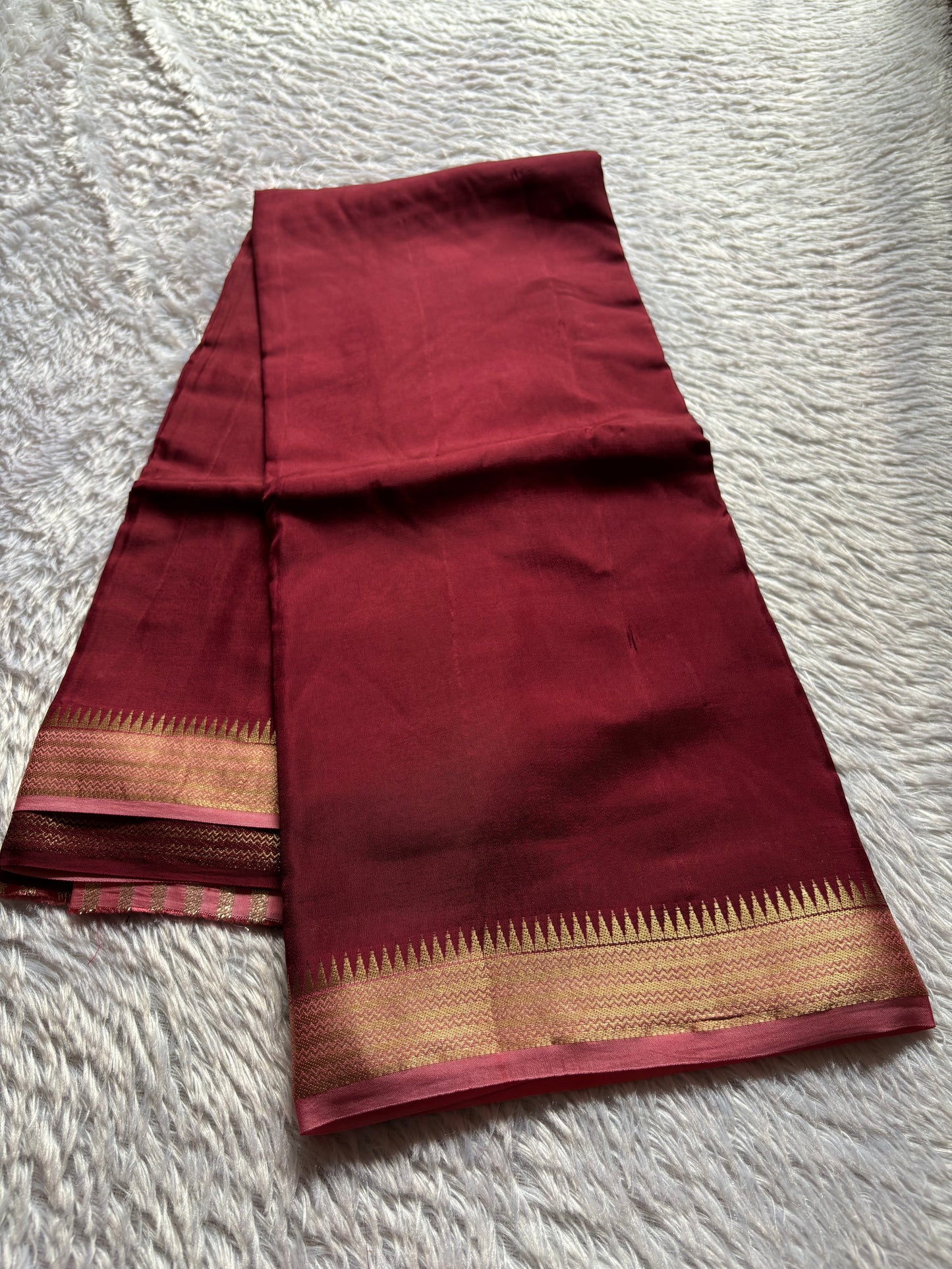 SS135 (2D) : Maroon-blush pink