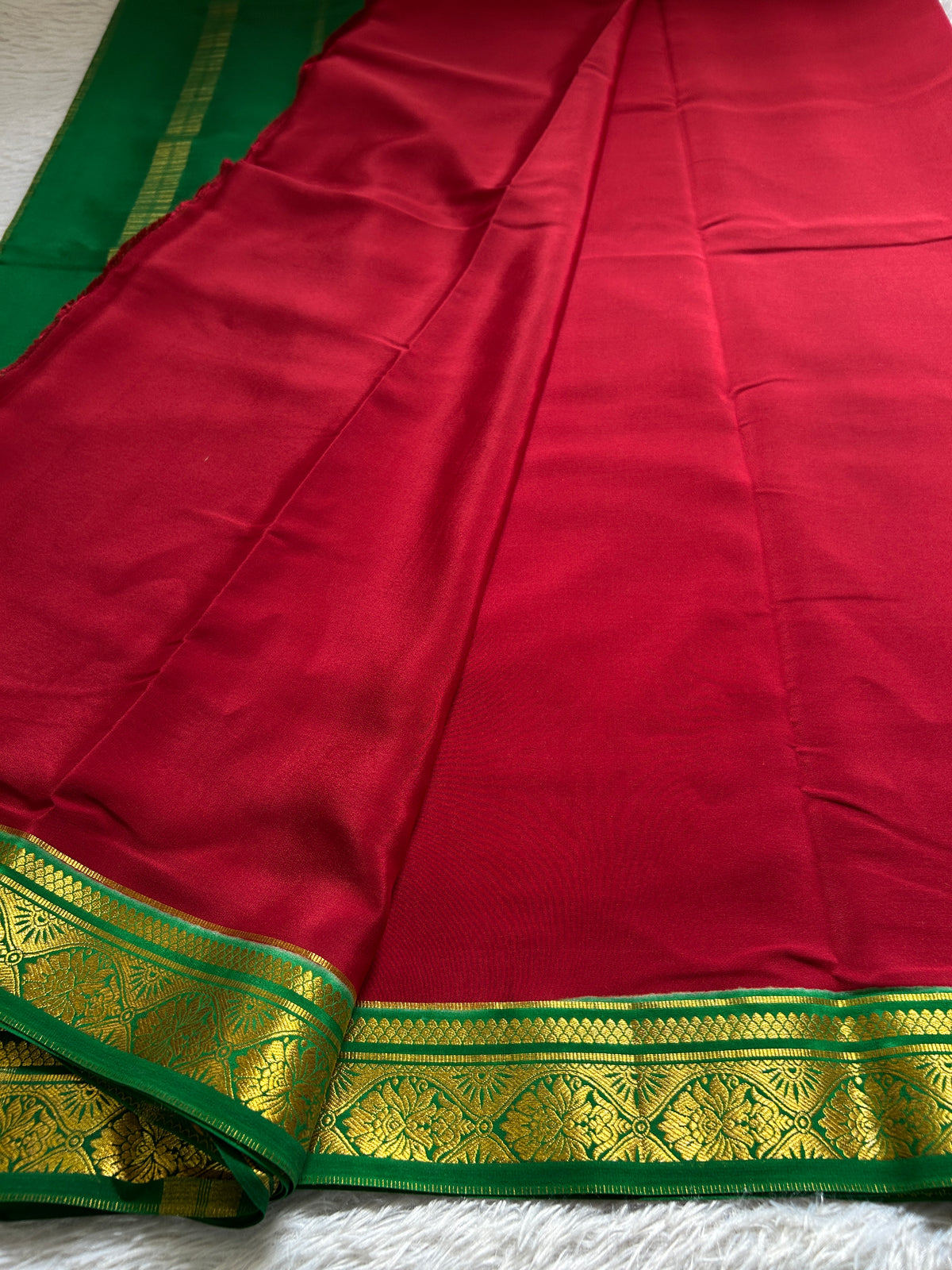 Sukanya (2D) : Dark red-bottle green