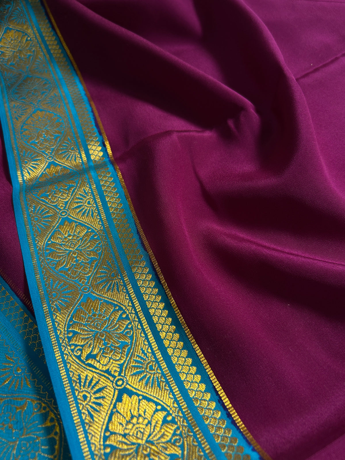 Sukanya (2D) : Deep magenta-ananda blue
