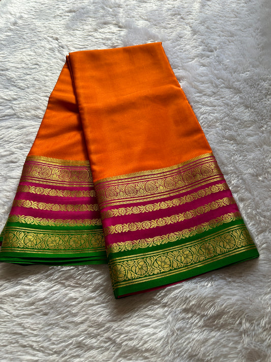 Bindu (3D) : Orange-pink-green