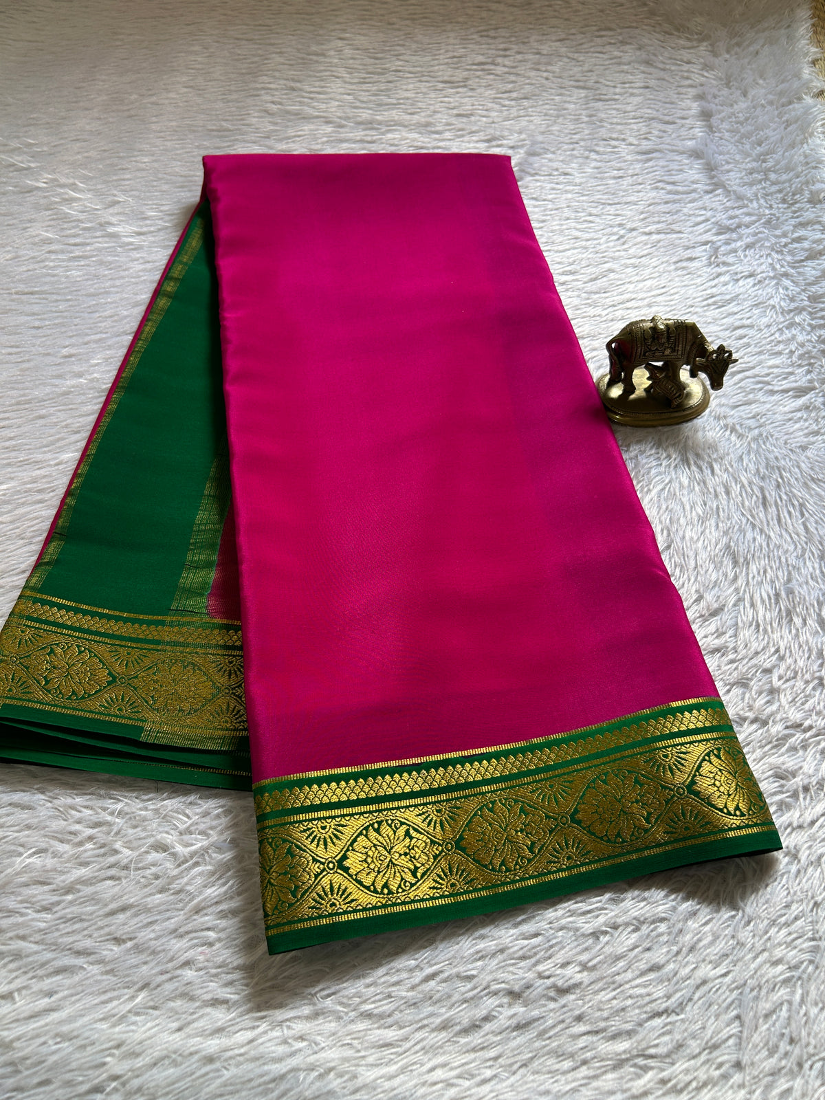 Sukanya (2D) : Rani pink-bottle green