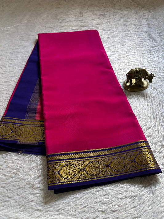 Sukanya (2D) : Rani pink-dark blue