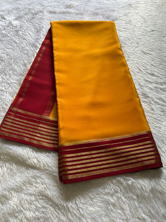 Sumana (2D) : Golden yellow-maroon