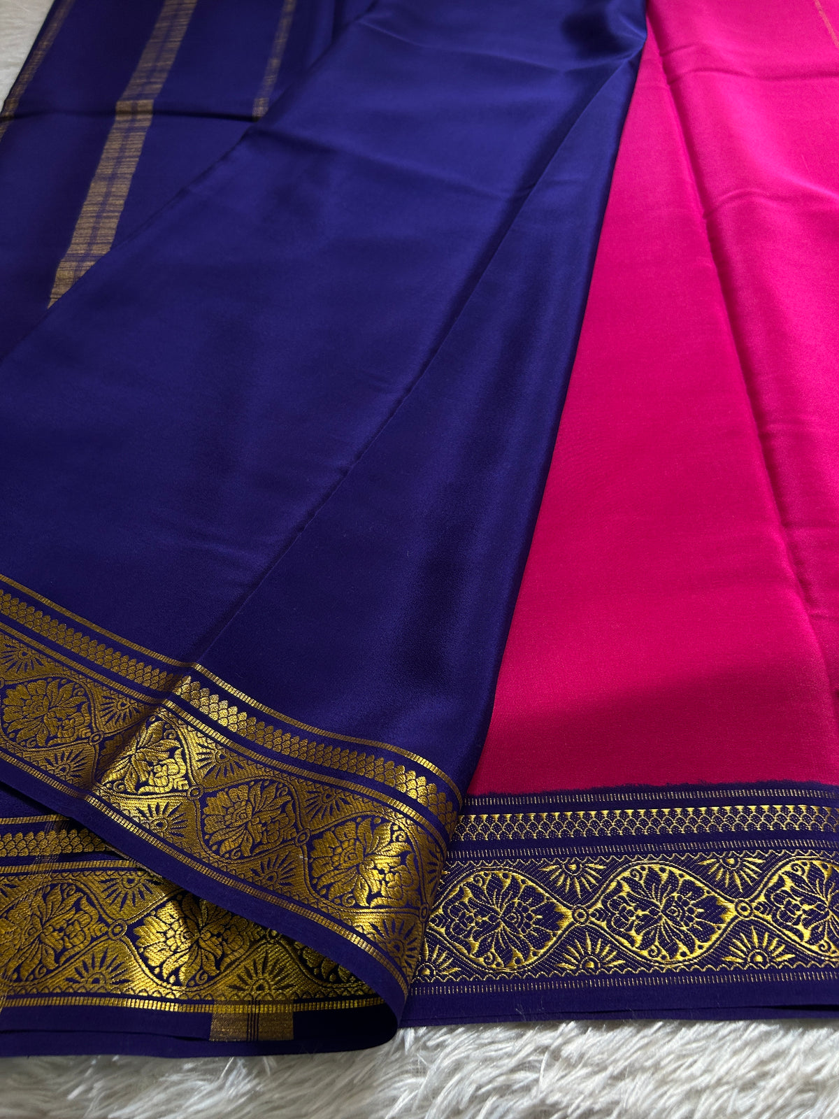 Sukanya (2D) : Rani pink-dark blue