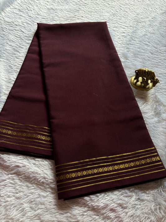 Mallige : Solid Deep brown