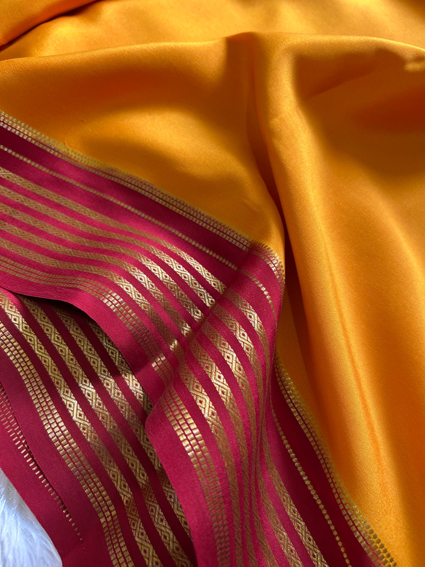 Sumana (2D) : Golden yellow-maroon