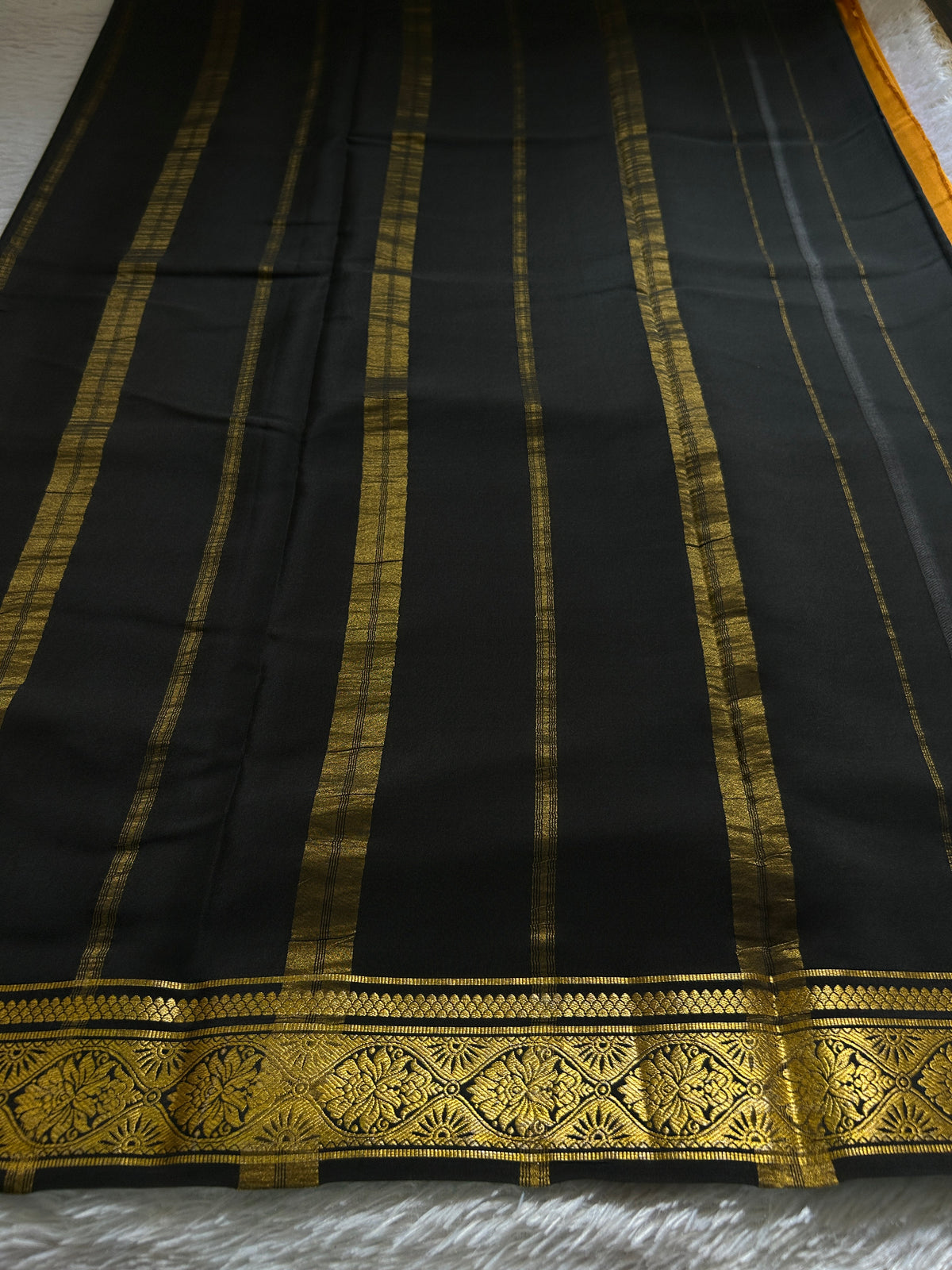 Sukanya (2D) : Golden yellow-black