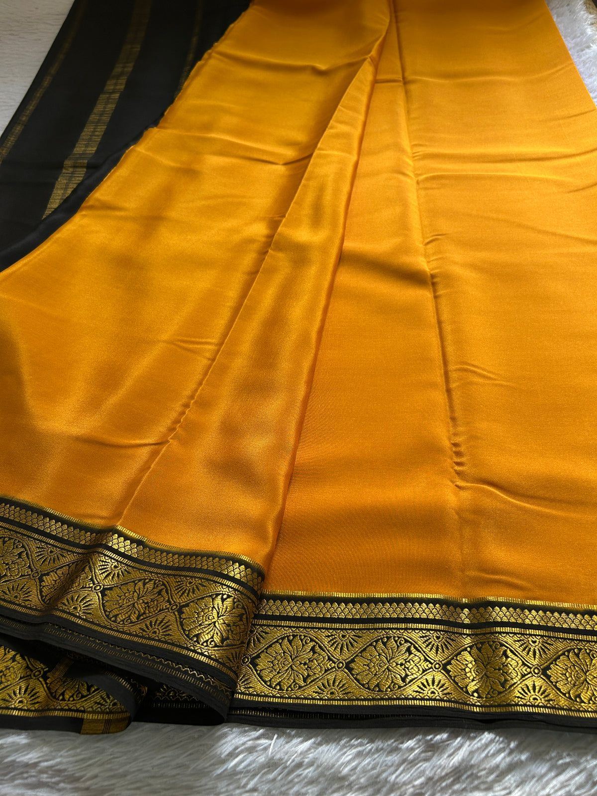 Sukanya (2D) : Golden yellow-black