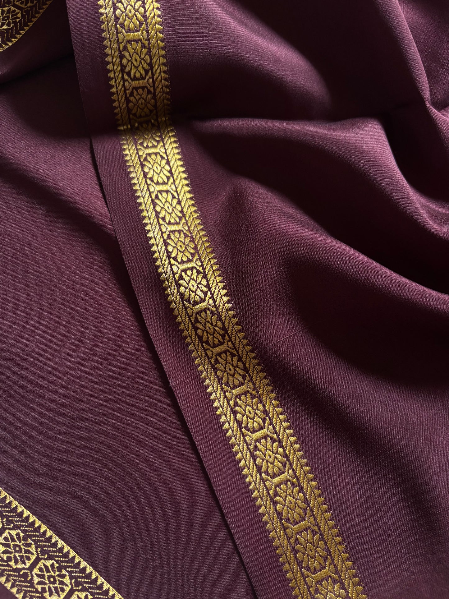 Rudrakshi : Solid Chocolate brown