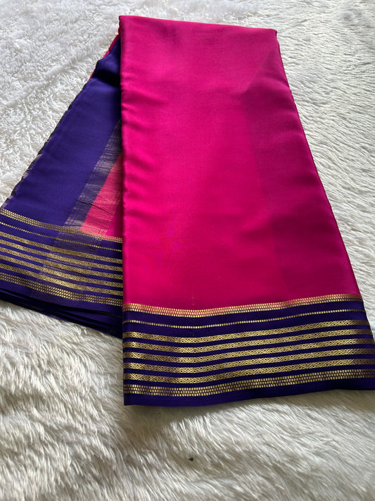 Sumana (2D) : Pink-navy blue