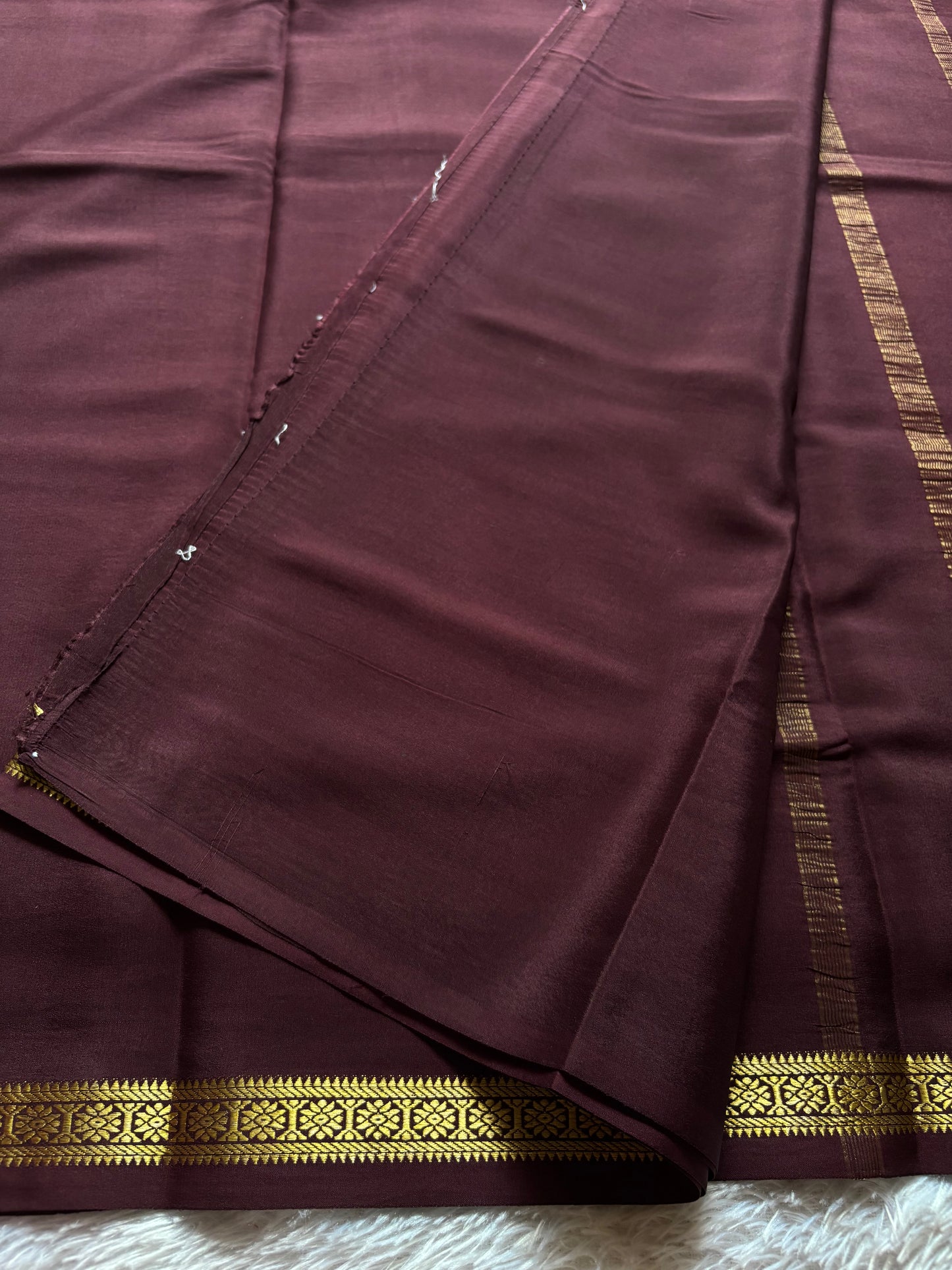 Rudrakshi : Solid Chocolate brown