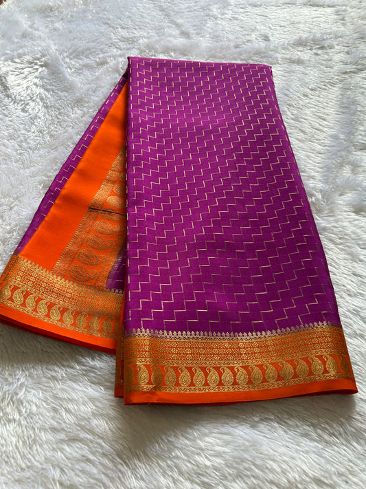Mahima (2D) : Purple-orange