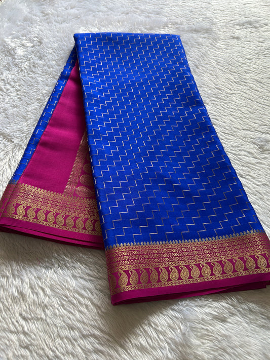 Mahima (2D) : Royal blue-pink