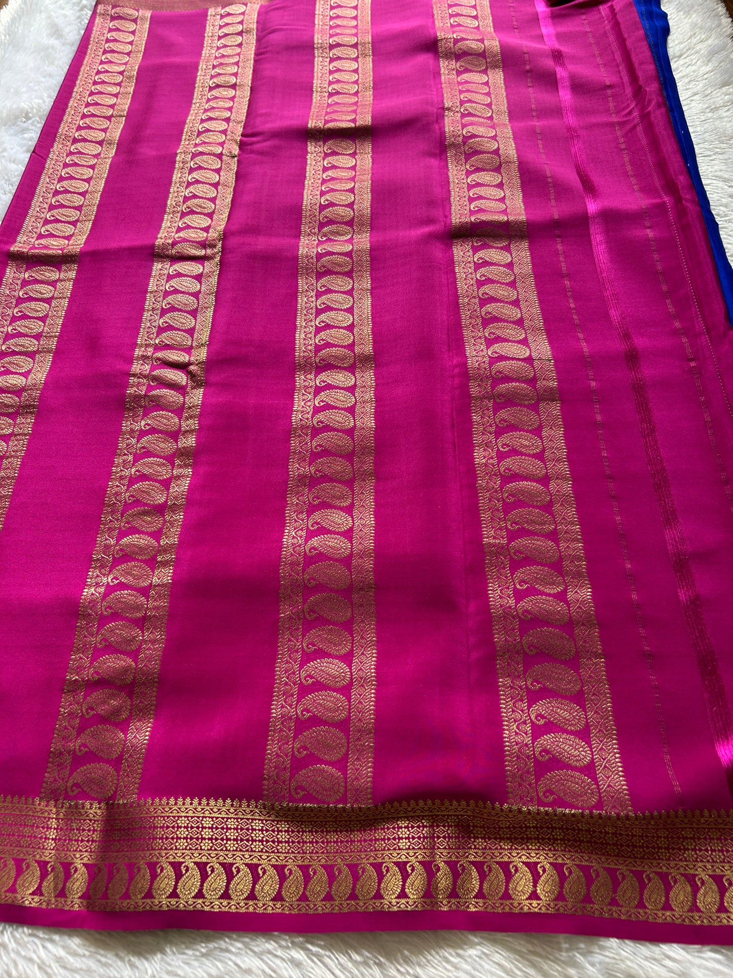 Mahima (2D) : Royal blue-pink