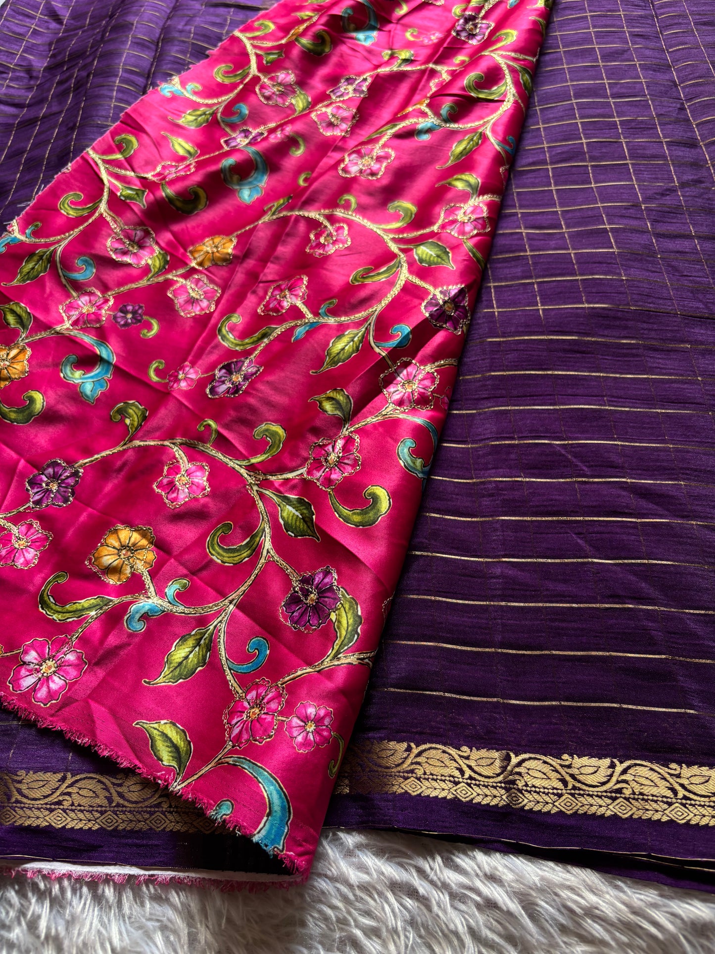 SS132 : Solid Purple