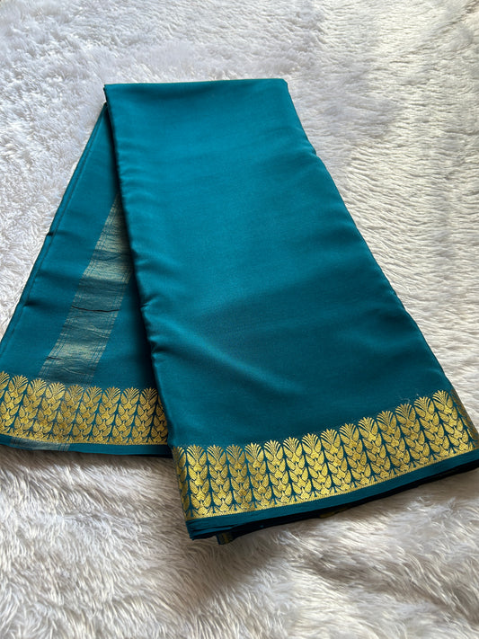 Vinutha : Solid teal