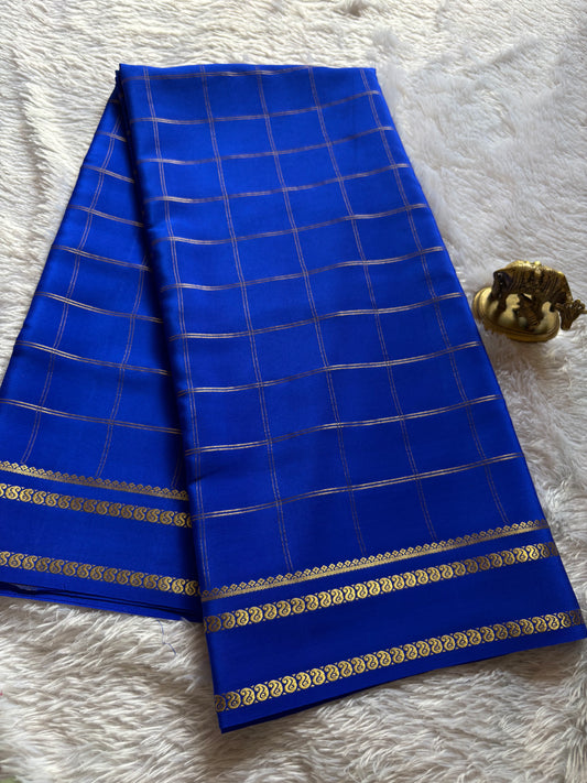 Moulya : Solid Royal blue