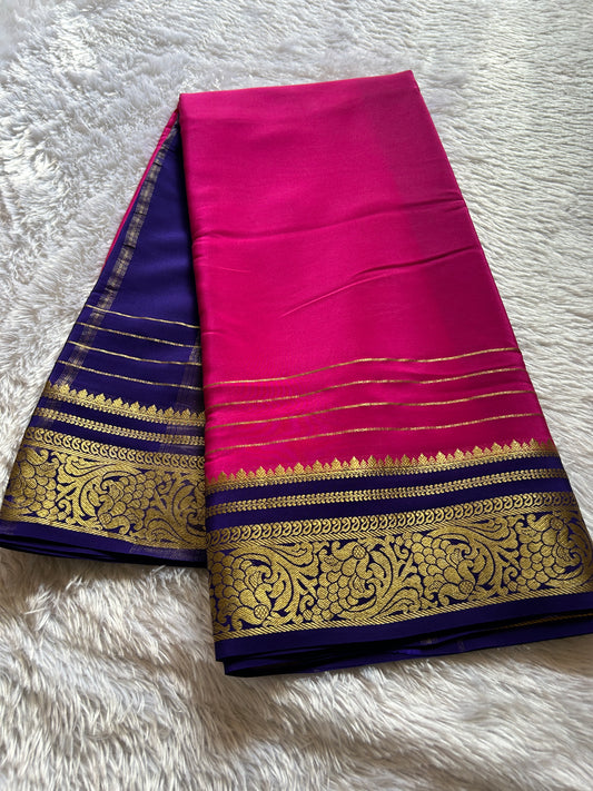Dakshayini (2D) : Pink-navy blue