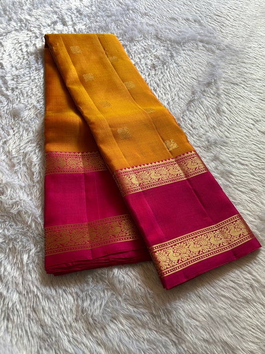 Lakshmi (2D) : Golden yellow-pink