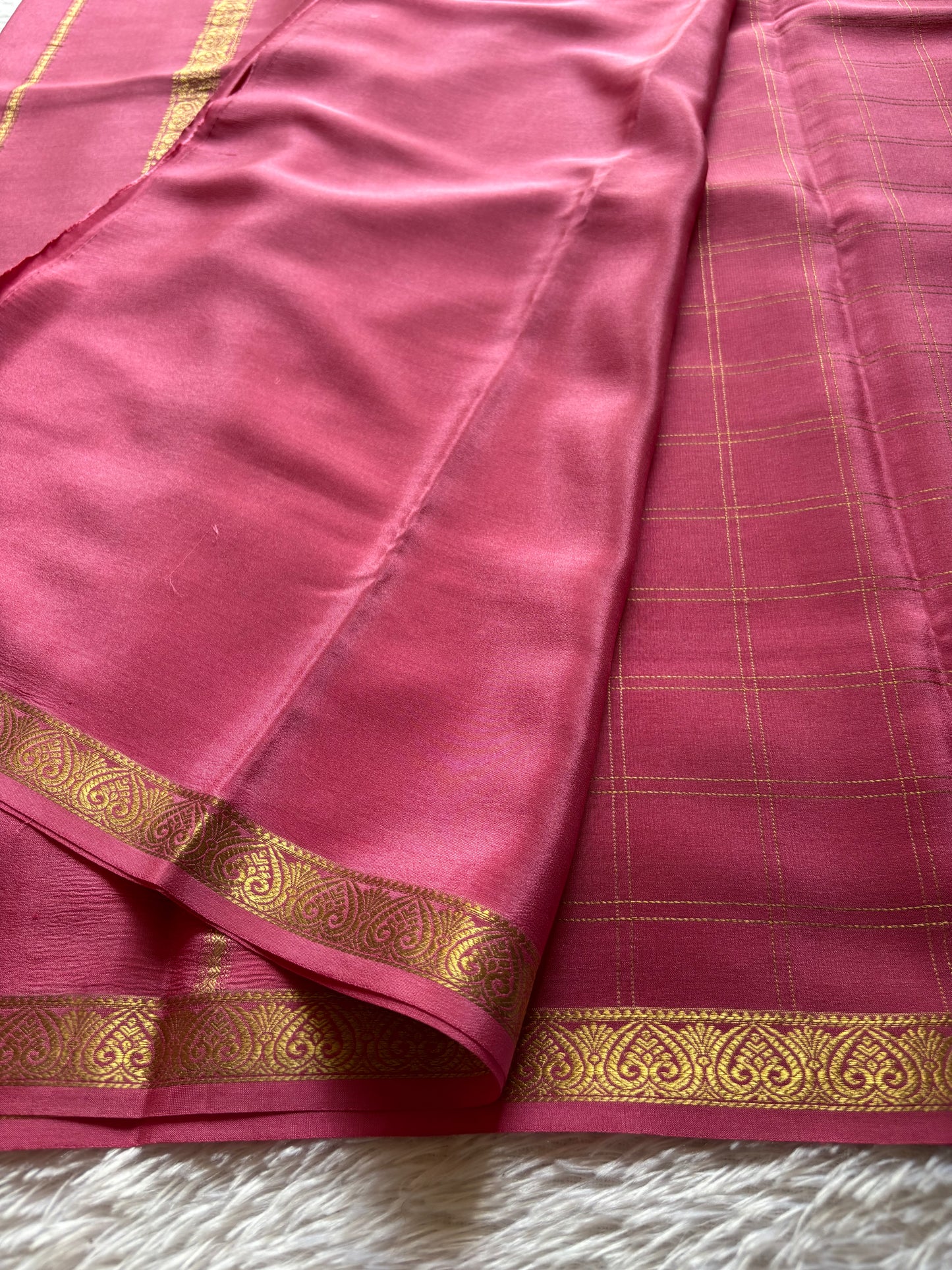 Sugandha : Solid Petal pink