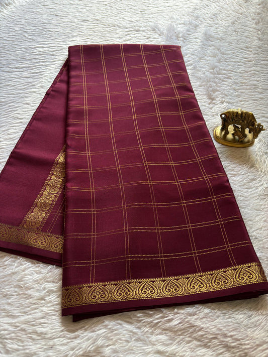 Sugandha : Solid Chocolate brown