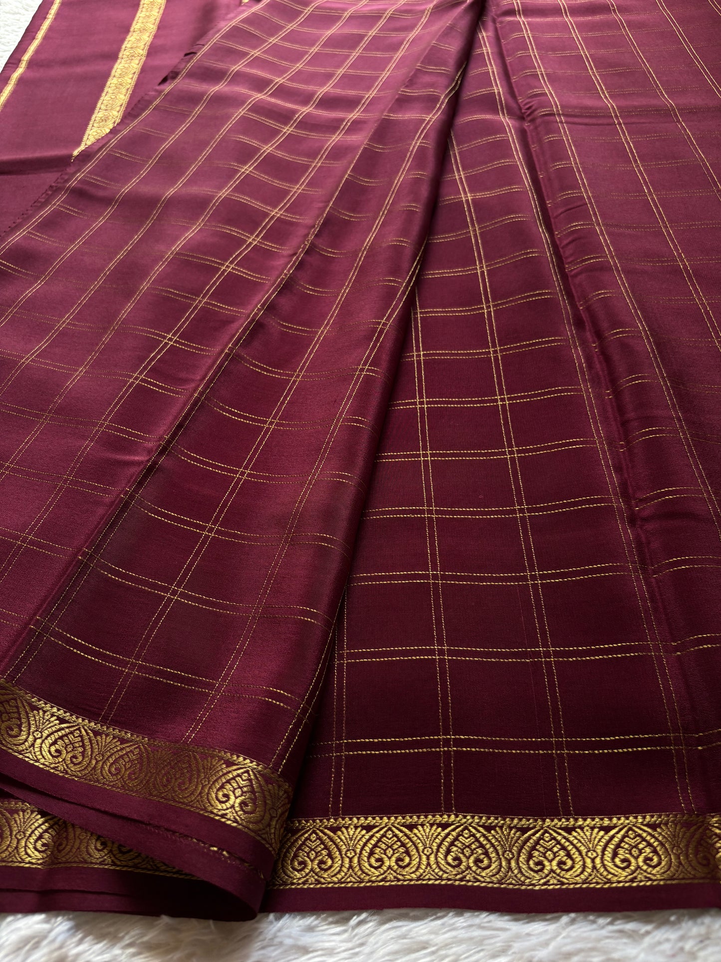 Sugandha : Solid Chocolate brown
