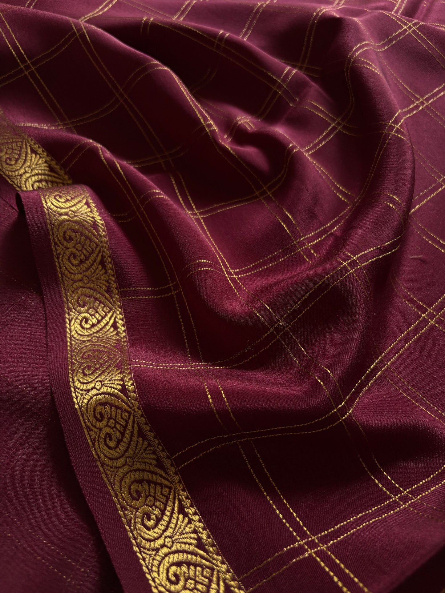Sugandha : Solid Chocolate brown