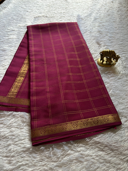 Sugandha : Solid Maroon