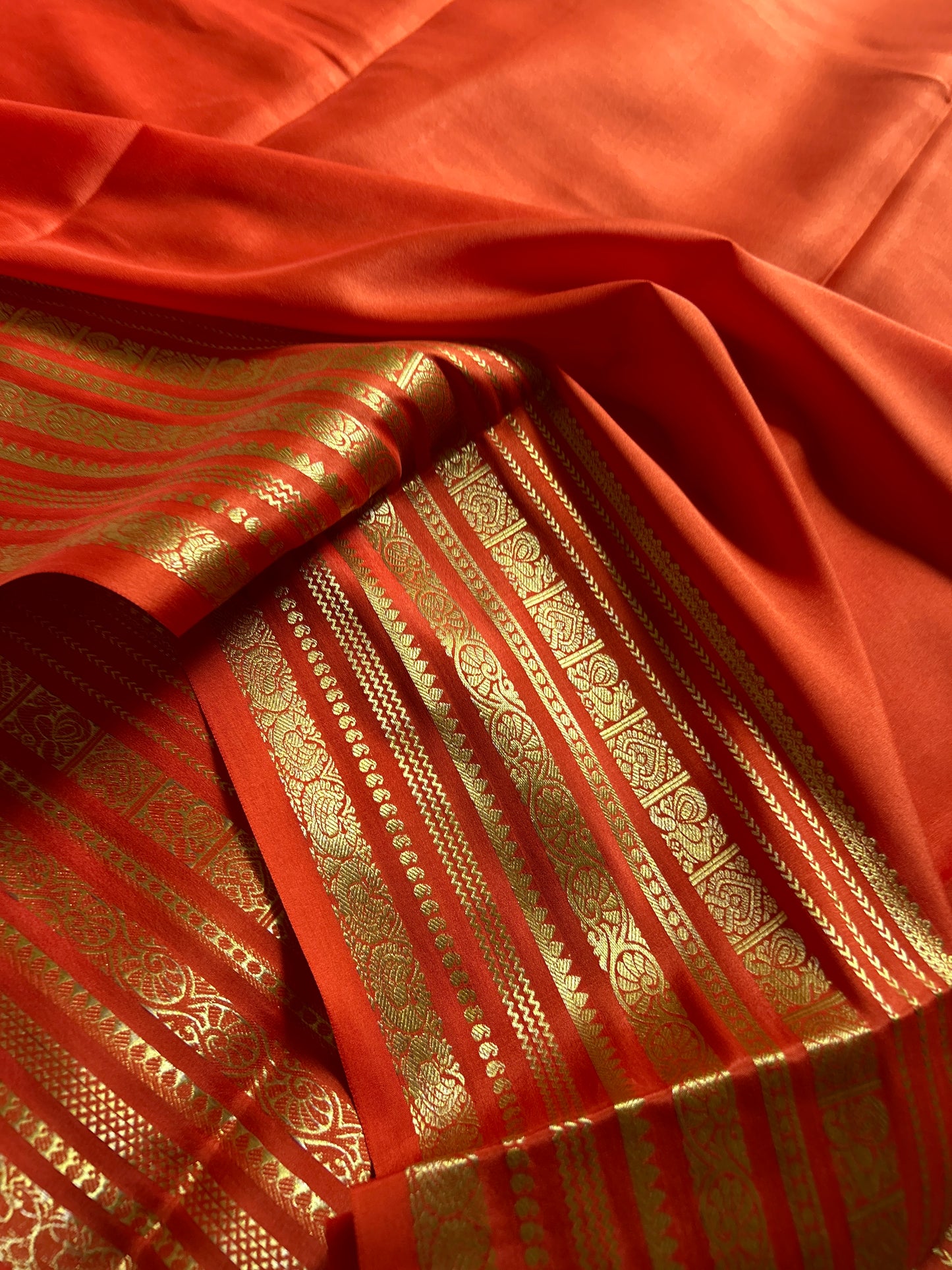 Kalpana : Solid Orange