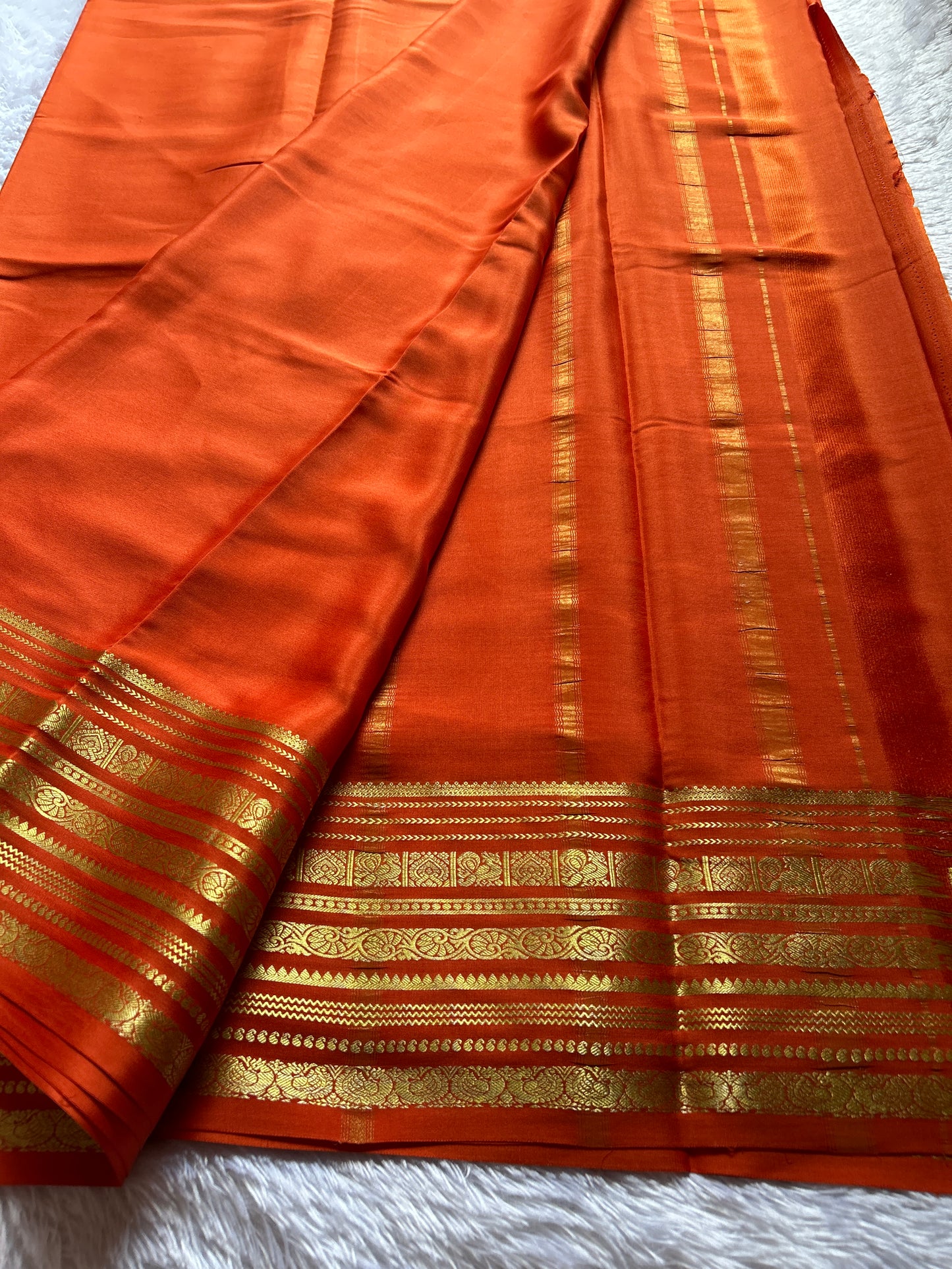 Kalpana : Solid Orange