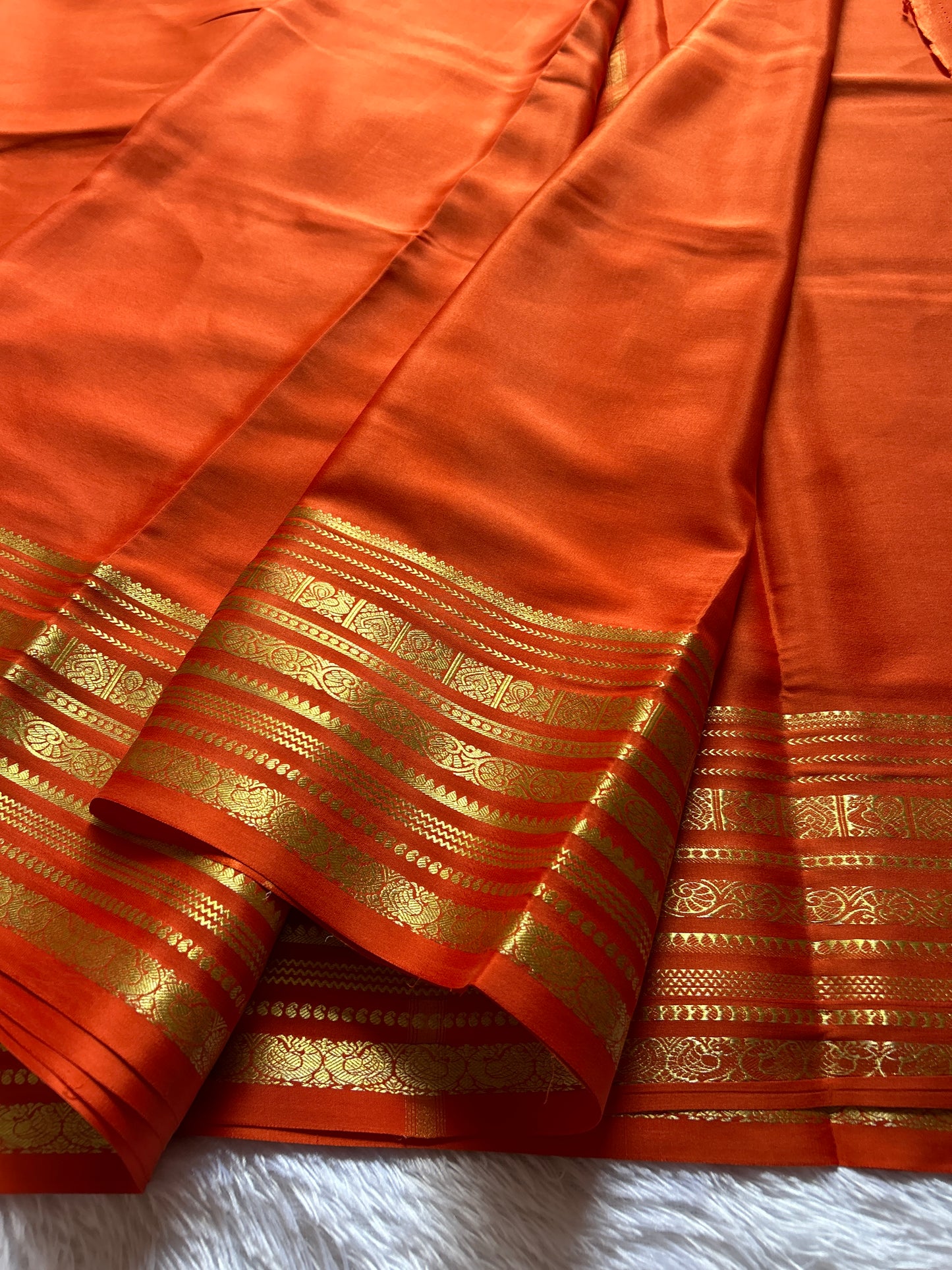 Kalpana : Solid Orange