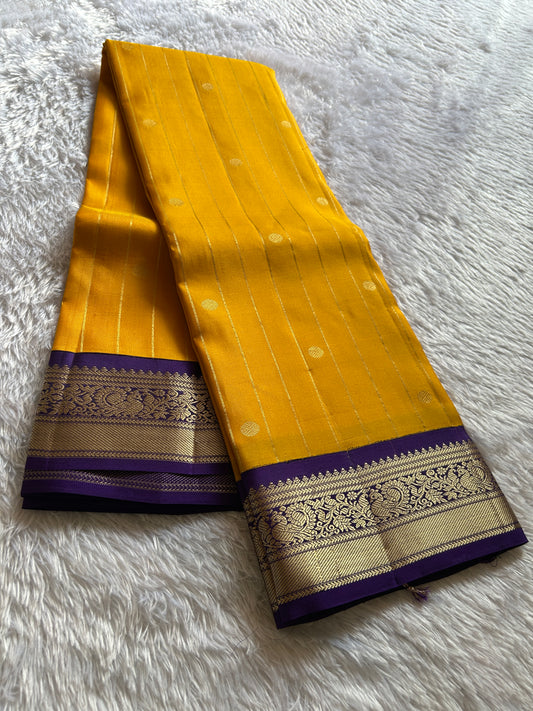 Rudra (2D) : Golden yellow-navy blue