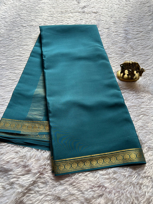 Parijata : Solid Steel blue