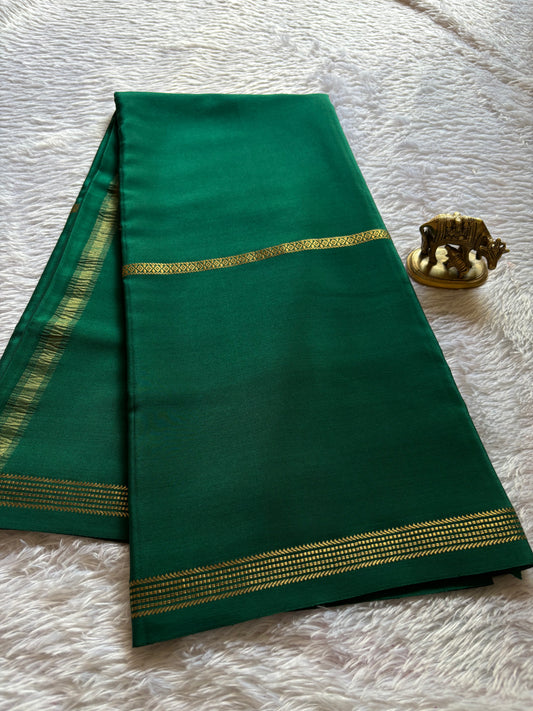 Sunidhi : Solid Bottle green