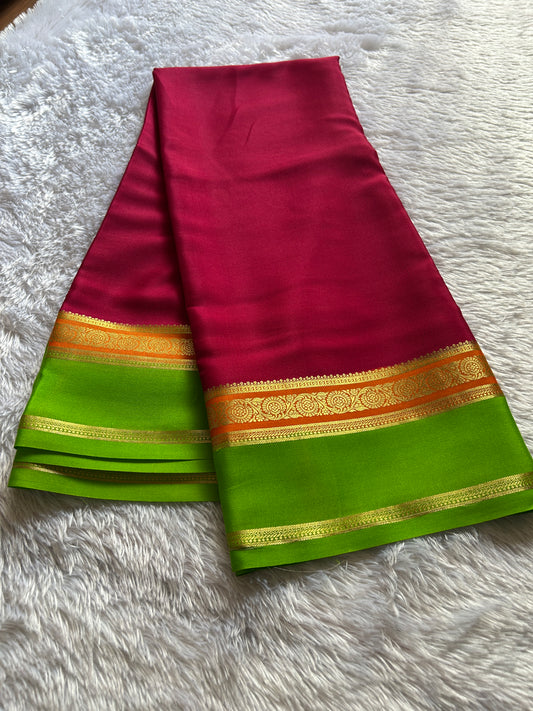 Tara (3D) : Dark pink-orange-lime green