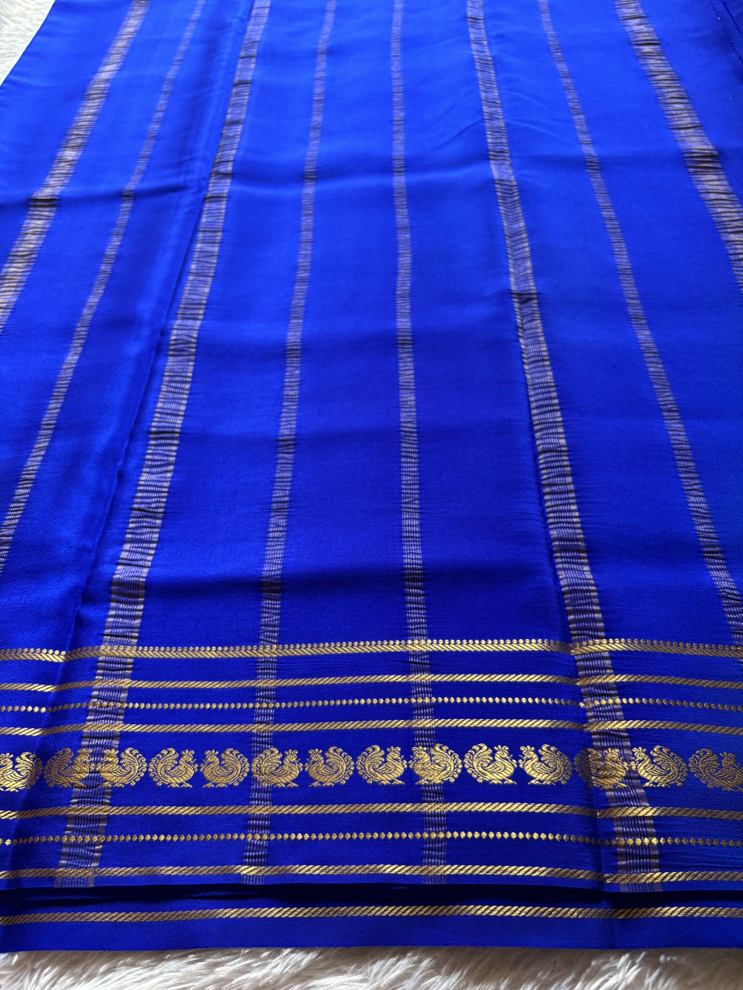 Hamsini : Solid Royal blue