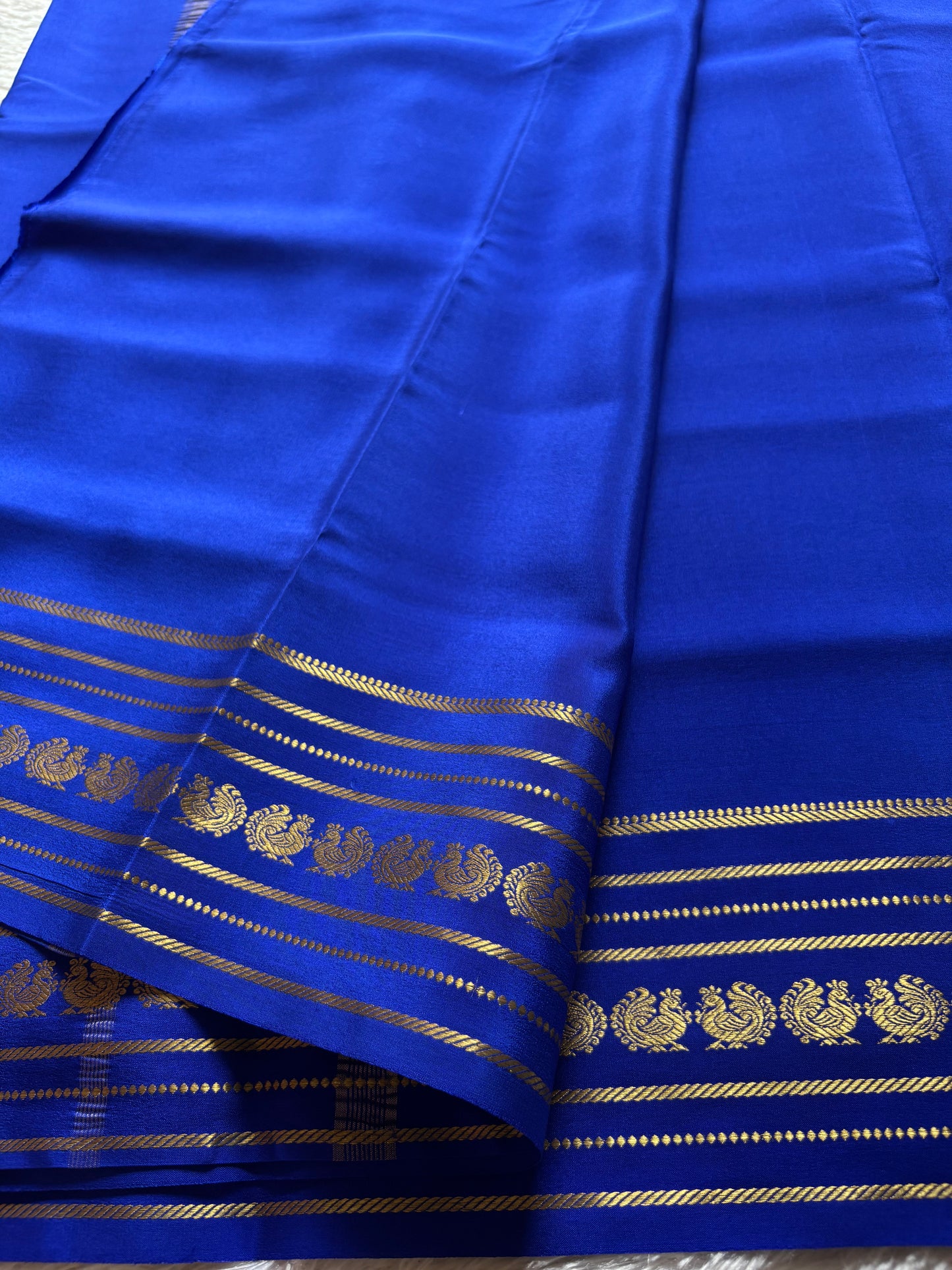 Hamsini : Solid Royal blue
