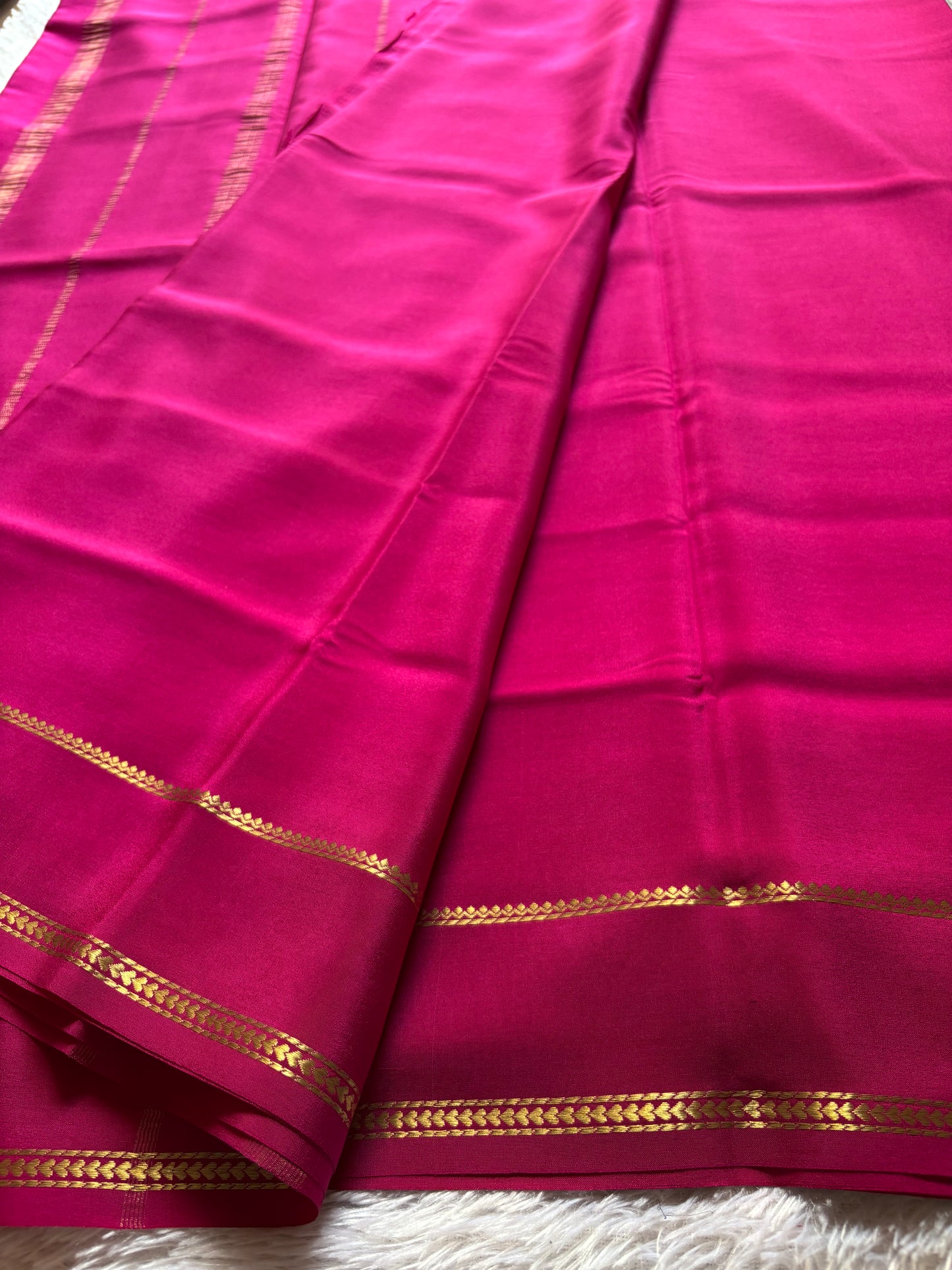 Indrani : Solid Rani pink