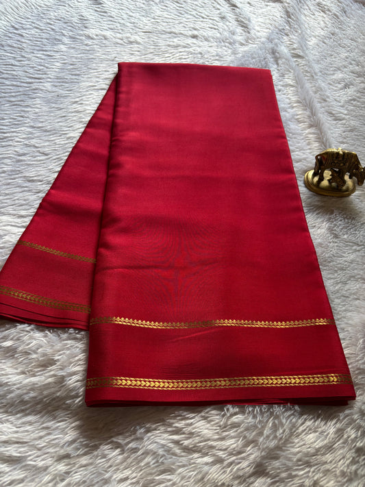 Indrani : Solid Red