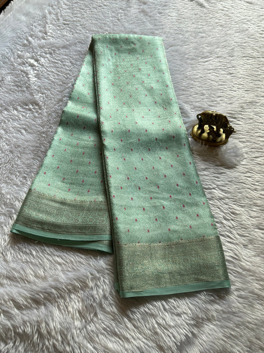 Nakshatra : Solid Pastel mint green
