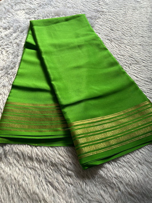 Pushpa : Solid mint green