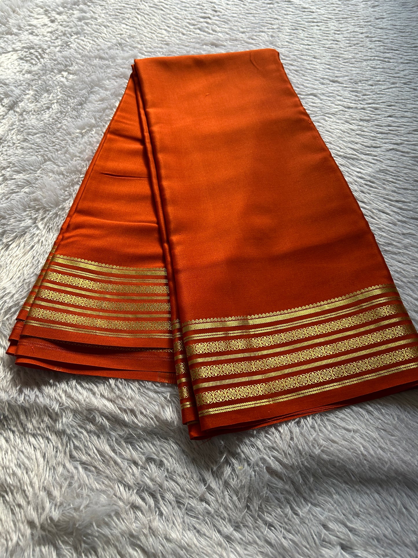 Pushpa : Solid orange