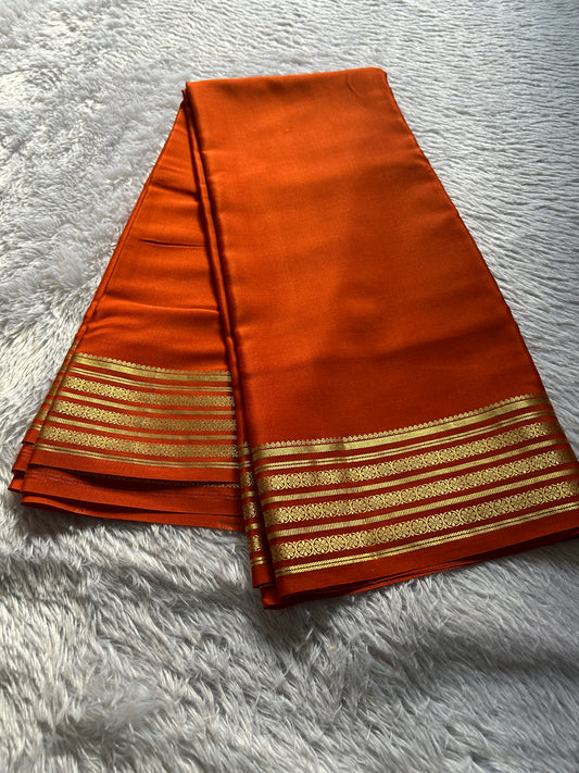 Pushpa : Solid orange