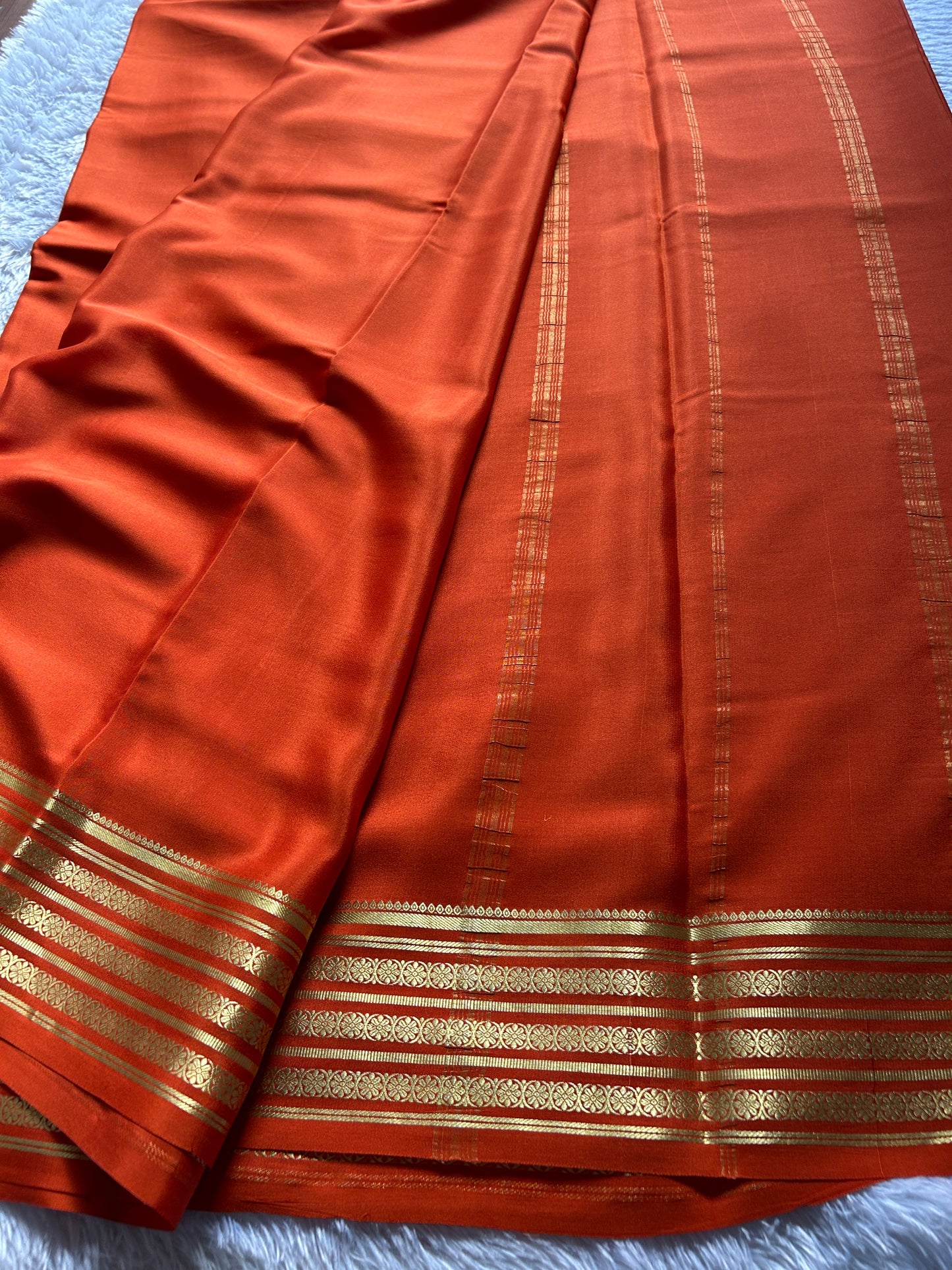 Pushpa : Solid orange