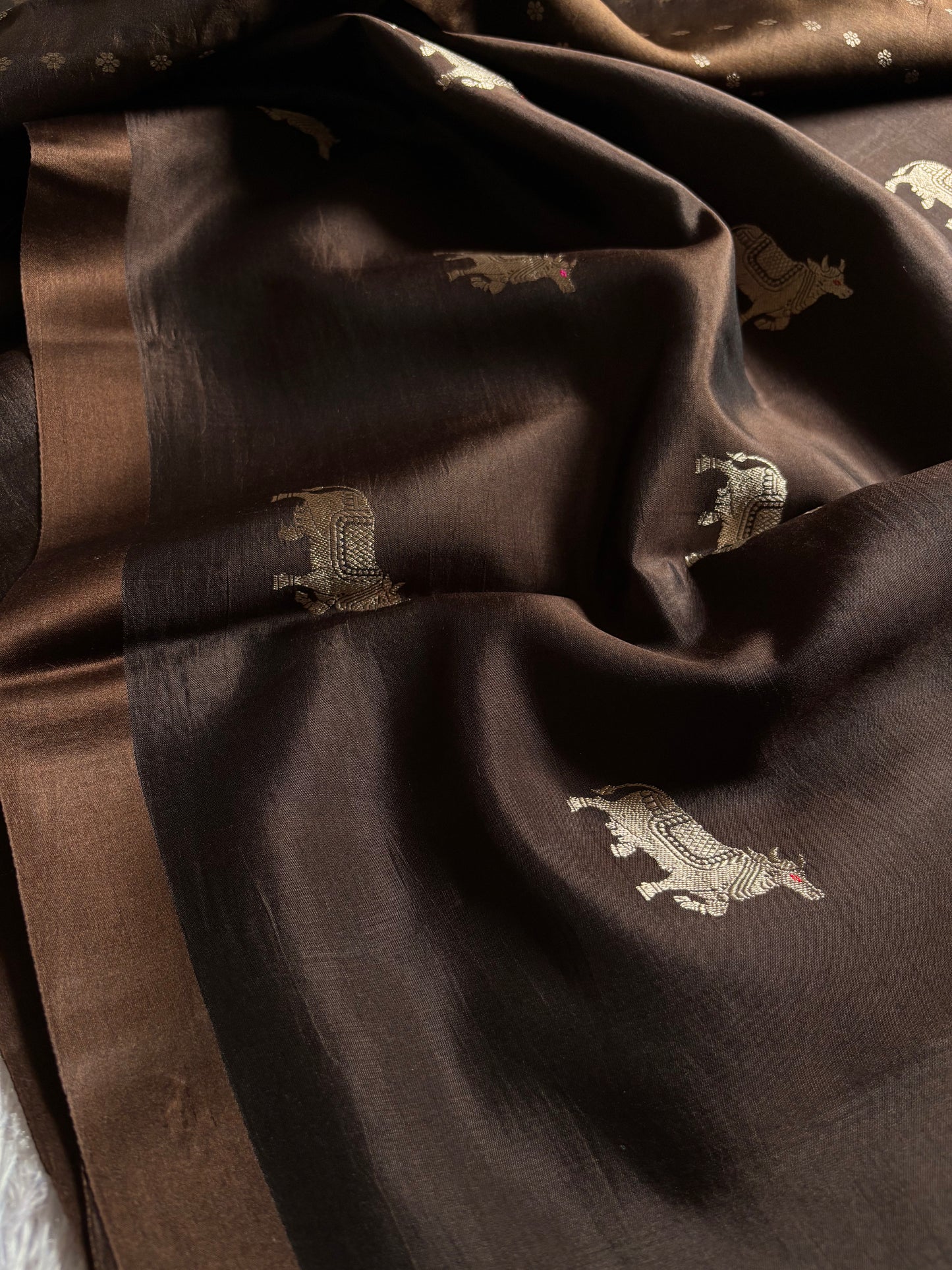 Anupama : Solid Deep brown