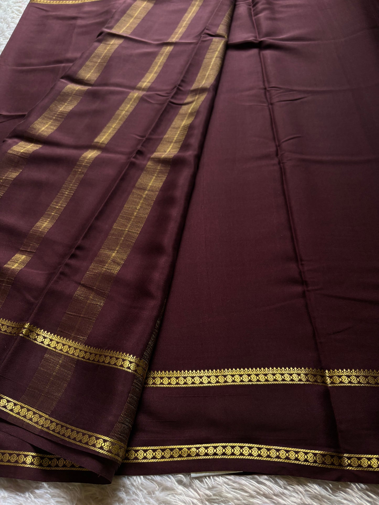 Shakthi : Solid Chocolate brown