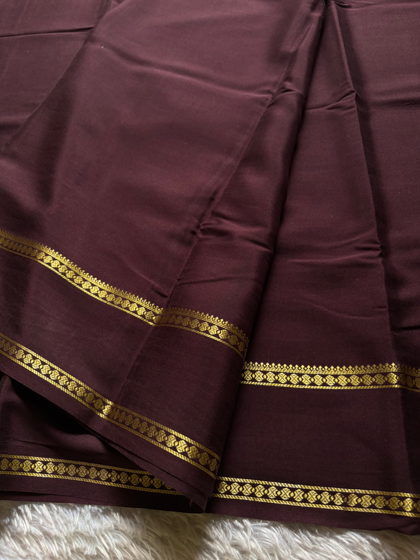 Shakthi : Solid Chocolate brown