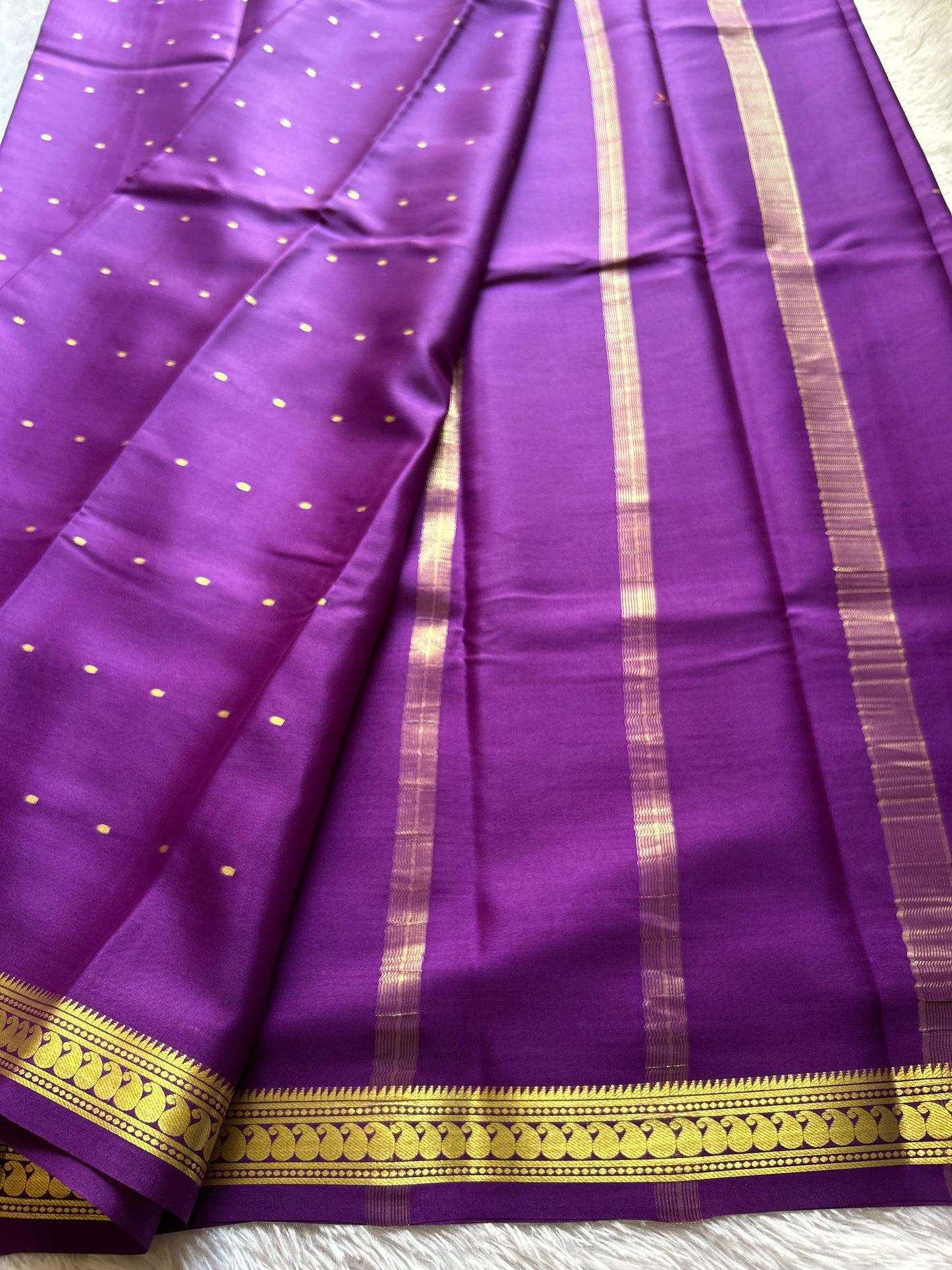 Keerthi : Solid Purple