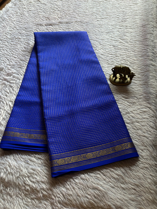 Aparna : Solid Royal blue